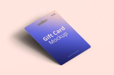 25+ Gift Card Mockup Templates (Free & Pro)