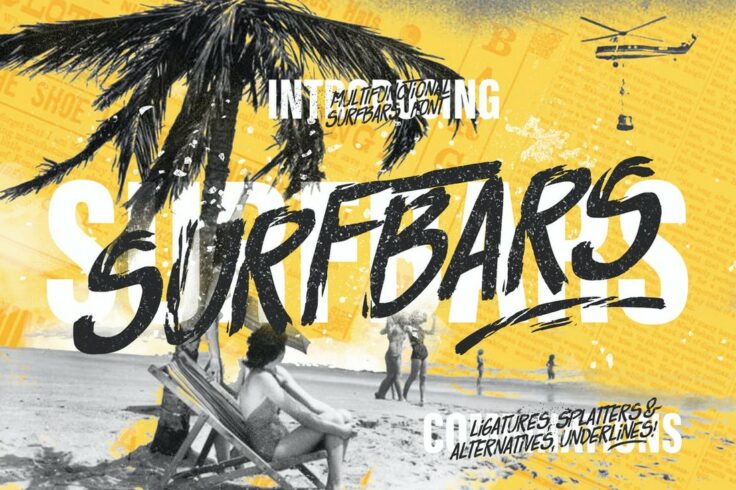 View Information about Surfbars Modern Brush Font